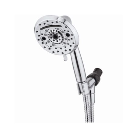 Betterbeds 5 in. 1.8GPM Amp Brushed Nickel Shower Head BE3241179